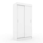 Guarda-Roupa Solteiro Berlim 2PT Branco