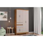 Guarda Roupa Solteiro Exellence 6 Portas 2 Gavetas 2260-96 Araplac