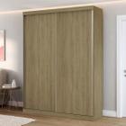 Guarda-Roupa Solteiro Sartori 2 Portas 3 Gavetas 100% Mdf Cedro 4079 - Pnr Móveis