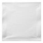 Guardanapo aperitivo papel branco liso/Clássico - 15x15 cm - 100 unid