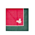 Guardanapo de Tecido Mickey Natal Disney Vermelho/Verde 40x40cm - 04 unidades - Cromus Natal