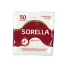 Guardanapo Descartável Sorella 22x23cm 50 Folha Boa Absorção