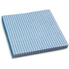 Guardanapo Papel Decorado Vizapi Stripes 33X33Cm C/ 20 Folha Dupla Azul