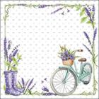 Guardanapos para Decoupage Ambiente Amor Lavanda 2 Unidades - AMBIENTE GUARDANAPO AVULSO