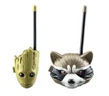 Guardiões da Galáxia Groot e Rocket Racoon Walkie Talkies para Crianças Estática Livre Alcance Estendido Criança Amigável Fácil de Usar 2 Maneira Walkie Talkies