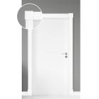 Guarnição De Porta Eva Autocolante 10Cm Largura Rp07 Branco