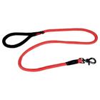 Guia Corda Kong Rope Leash Refletivo 1,5 M Vermelho p/ cães