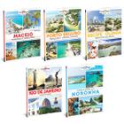Guia de Viagem 7 Dias Roteiros Brasil Kit 5 Volumes
