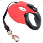 Guia Retratil The Pets Flexx Media 50KG 5M Vermelho