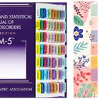 Guias de índice para DSM-5, DSM-5-TR, 11 guias em branco incluídas, codificadas por cores e laminadas, com cores sólidas do guia de alinhamento