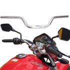 Guidão Honda Cb Twister 2009 a 2015 / Cb 300 2004 a 2008 Cromado Rosca Para Peso Moto Pilotagem