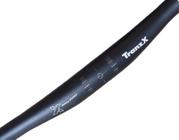 Guidão Reto 31.8 720mm Alum Mtb Tranz-x Preto