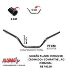 Guidao Cromado Suzuki Intruder 125 De 2002 Ate 2016 - Gemoto - Guidão de  Moto - Magazine Luiza