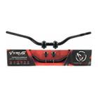 Guidão VYRUS alto 28 Preto + Adaptador tenere lander 250 Crf 250f Crf 230 Bros 160 Xre 190 300 Tornado 250 Falcon B