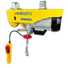Guincho Talha Elétrica Coluna Menegotti Prime 300 / 600 KG 1500W Elevação12 e 6M C/ Motor Monofásico 60Hz Para Elevação de Cargas Pesadas Profissional