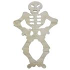 Guirlanda Bandeirola Esqueleto de Papel Halloween