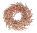 Guirlanda Folhas com Glitter Rosé 30x30cm Crommer Mark