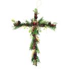 Guirlanda Natalina Crucifixo - Beleza Natural para o Natal