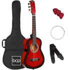 Guitarra acústica Best Choice Products Kids Redburst com kit