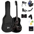 Guitarra acústica WINZZ AF227A Concert 39" com kit completo