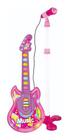 Guitarra com microfone pedestal infantil