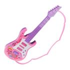 Guitarra de Brinquedo com Efeitos de Luz - Musical Star Band - 52cm - Luminosa e Musical para Crianças