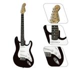 Guitarra Elétrica Preta e Branca Descubra o Poder da Música com Este Instrumento Impressionante - LinhaEvolux