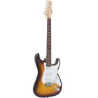 Guitarra Giannini G100 Sunburst Com Escudo Branco