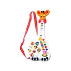 Guitarra Girafa Musical Infantil 26 Teclas Sons E 10 Músicas