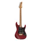 Guitarra Ibanez SLM10 Transparent Red Matte com CAPA