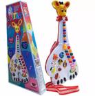 Guitarra Musical Infantil Girafa 26 Teclas Sons E 10 Músicas