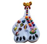 Guitarra Musical Infantil Girafa 26 Teclas Sons E 10 Músicas