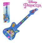 Guitarra musical infantil princesas a pilha na cartela