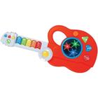 Guitarra Piano E Tambor Musical Infantil 3 EM 1 - Braskit