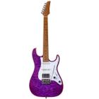 Guitarra Seizi Musashi Plus Quilted Maple Purple