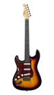 Guitarra Seizi Vintage Shinobi Sss Sunburst Canhoto