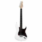 Guitarra Strato Giannini G-102 White com escudo Tortoise