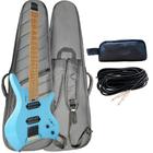 Guitarra Strinberg Headless Multiscale SHN6 Next Bl Azul + Bag Luxo