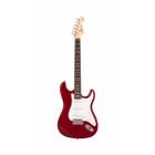 Guitarra sx ed1 st 3 capt simples car candy apple red com bag