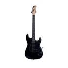 Guitarra tagima strato 3s escala escura escudo bk tg-500 bk