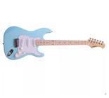 Guitarra waldman strato st-111 lb light blue