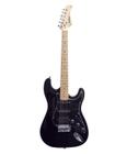 Guitarra Waldman Strato ST211 BBK Preta ST-211