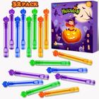 Guloseimas de Halloween Bubble Wands Kannove, não doces, pacote com 32 unidades para crianças