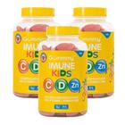 Gummy Kids Multivitaminico Morango 3 Potes De 30 Gomas Cada - NUTRI GROUP