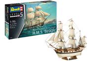 H.M.S. Beagle - Veleiro da descoberta histórica de Darwin - 1/96 - Revell 05458