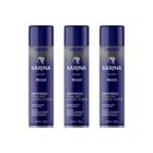 Hair Spray Fixador Karina Extra Forte 400ml - Kit C/ 3un