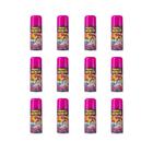 Hair Spray Tinta Da Alegria Rosa 120Ml-Kit C/12Un