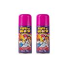Hair Spray Tinta Da Alegria Rosa 120Ml-Kit C/2Un