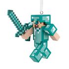 Hallmark Minecraft Steve em Diamond Armor Enfeite de Natal