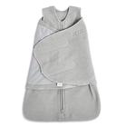 HALO Micro Fleece Sleepsack Swaddle, 3-Way Adjustable Wearable Blanket, TOG 3.0, Cinzento, Recém-nascido, 0-3 Meses